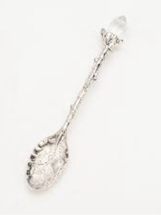 Other - Quartz Crystal-Accented Decorative Spoon